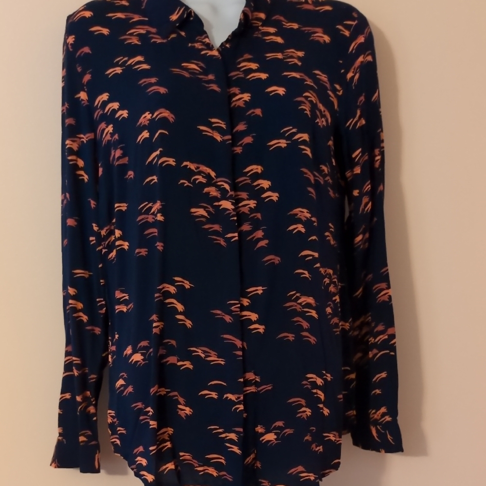 EUC Liz Claiborne Button Up Blouse